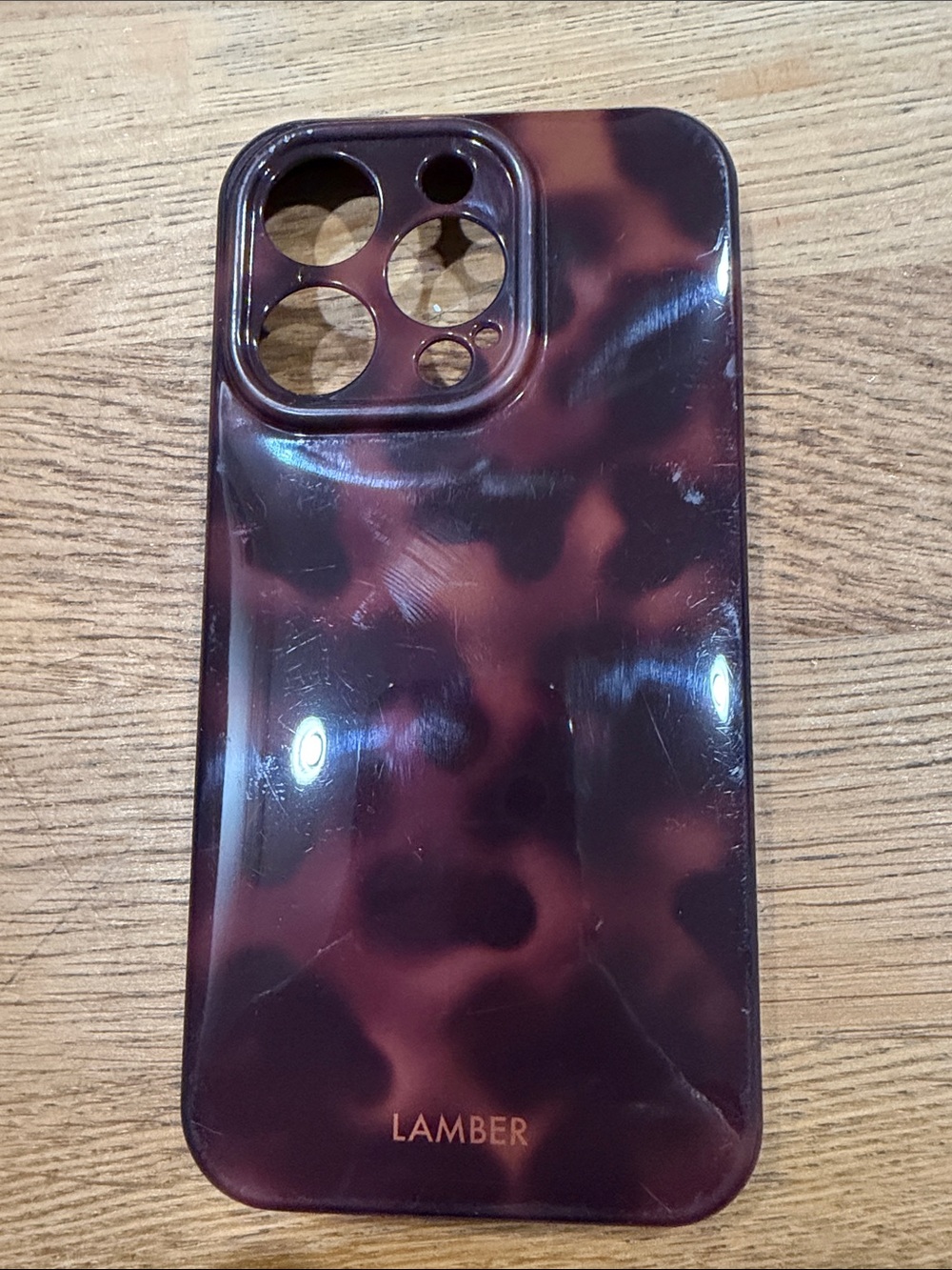 Tortoiseshell Phone Case - fits iPhone 14Pro